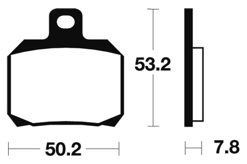 Tecnium - Brake Pads Mr230 Sinter Metal