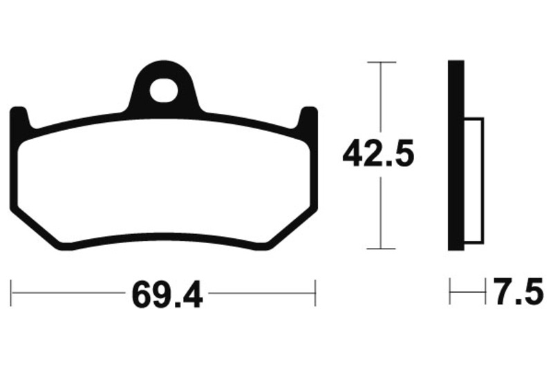 Tecnium - Brake Pads Sinter Metal
