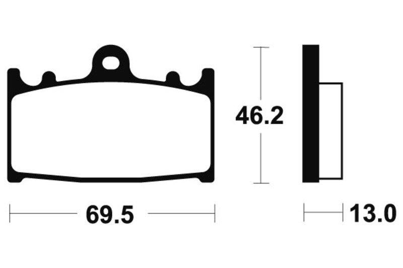 Tecnium - Brake Pads Sinter Metal