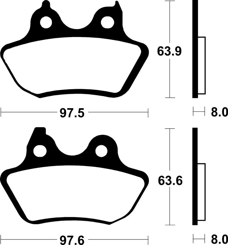 Tecnium - Brake Pads Sinter Metal