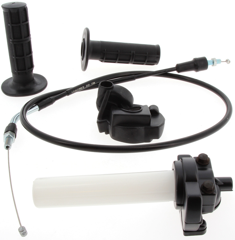 Bihr - Kit Throttle Tube + Cable voor LTR450 '06 Vortex Handvat