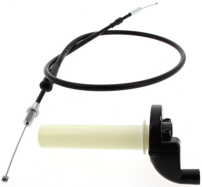 Bihr - Kit Throttle Tube + Cable voor LT-Z400, KFX400, CR-Pro Handvat