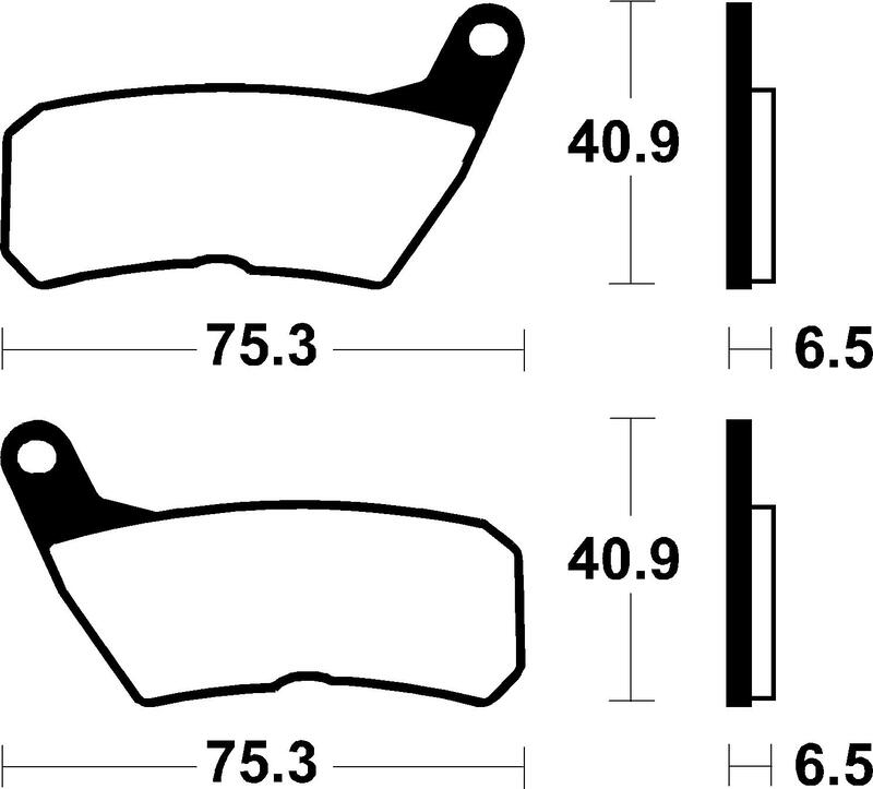 Tecnium - Brake Pads MA428 Organisch
