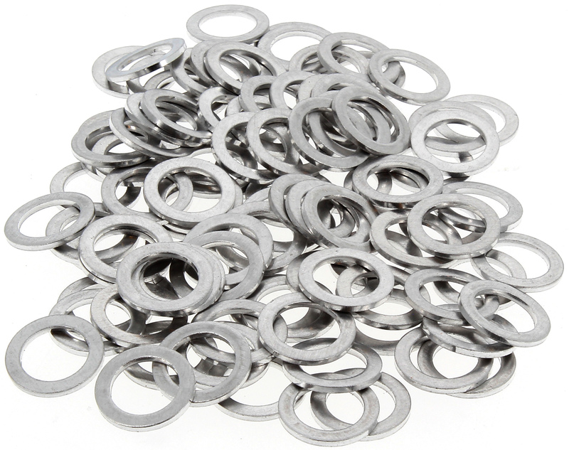 Bihr - Washers Bag 100Pcs 12x18x1,5 Alu