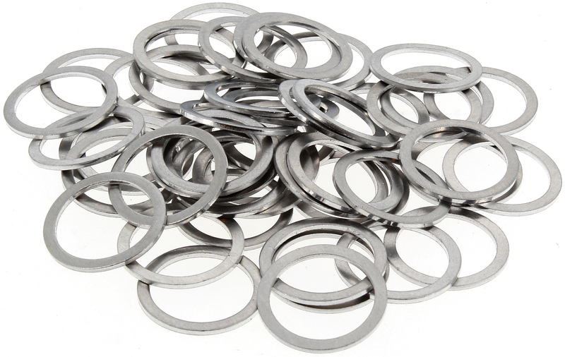 Bihr - Washers Bag 50Pcs 22x28x1,5 Alu