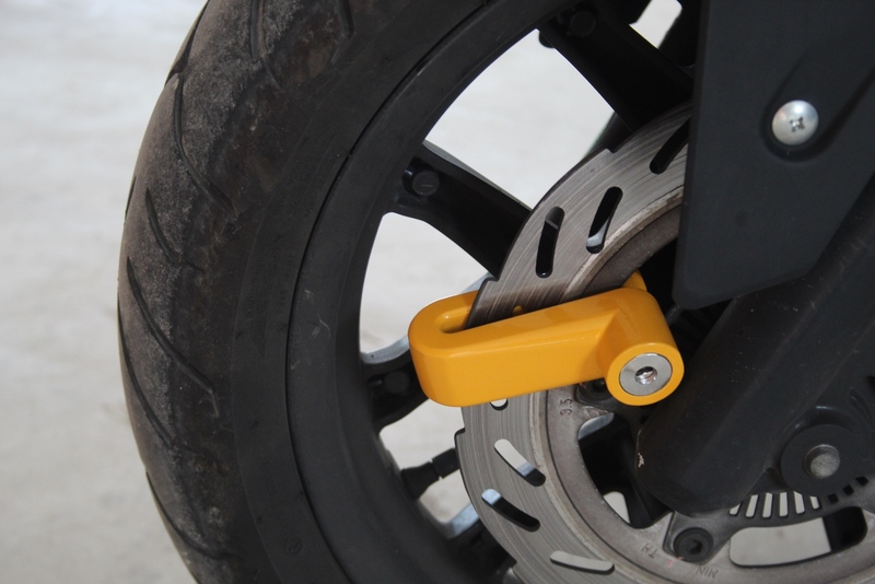 Vector - Disc Lock Mini 10mm Yellow - Afbeelding 2