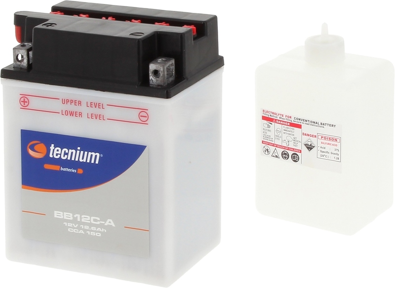 Tecnium - Battery BB12C-A Conv w/ Acid