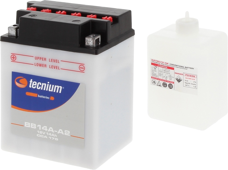 Tecnium - Battery Bb14a-A2 Conv w/ Acid