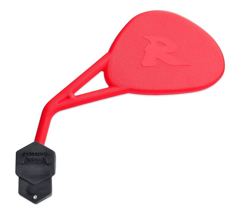 Highsider - Vpart Mirror Enduro Red L voor Honda