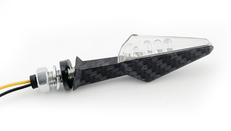 V Parts - Indicator Half Harrow Carbon - Afbeelding 2