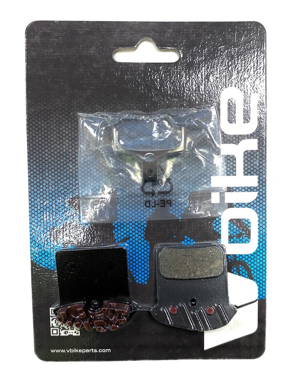V Bike - Brake Pads Shimano Mtb Heat-Sink Organic Comp - Afbeelding 3