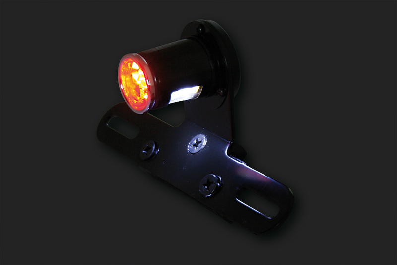 Shin Yo - Led Taillight Old School Type 5 met vaste kentekenplaathouder - Afbeelding 3