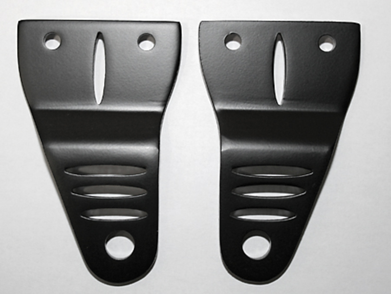Shin Yo - Alu Headlight Bracket, Pair, Black