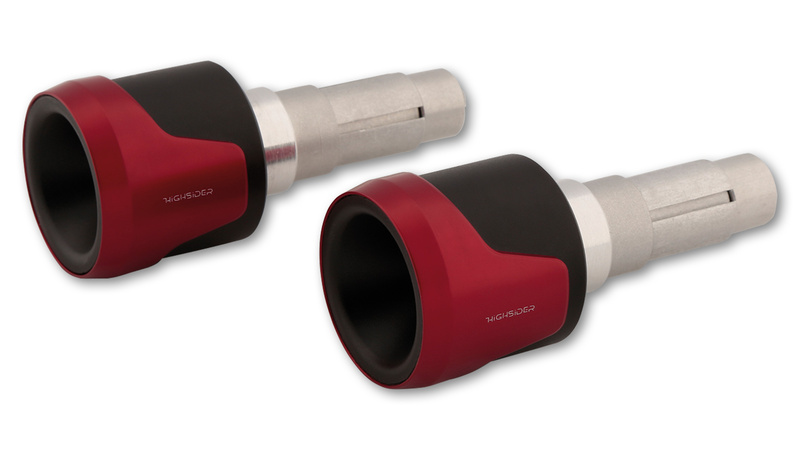 Highsider - Akron-Xl Handlebar Ends Red