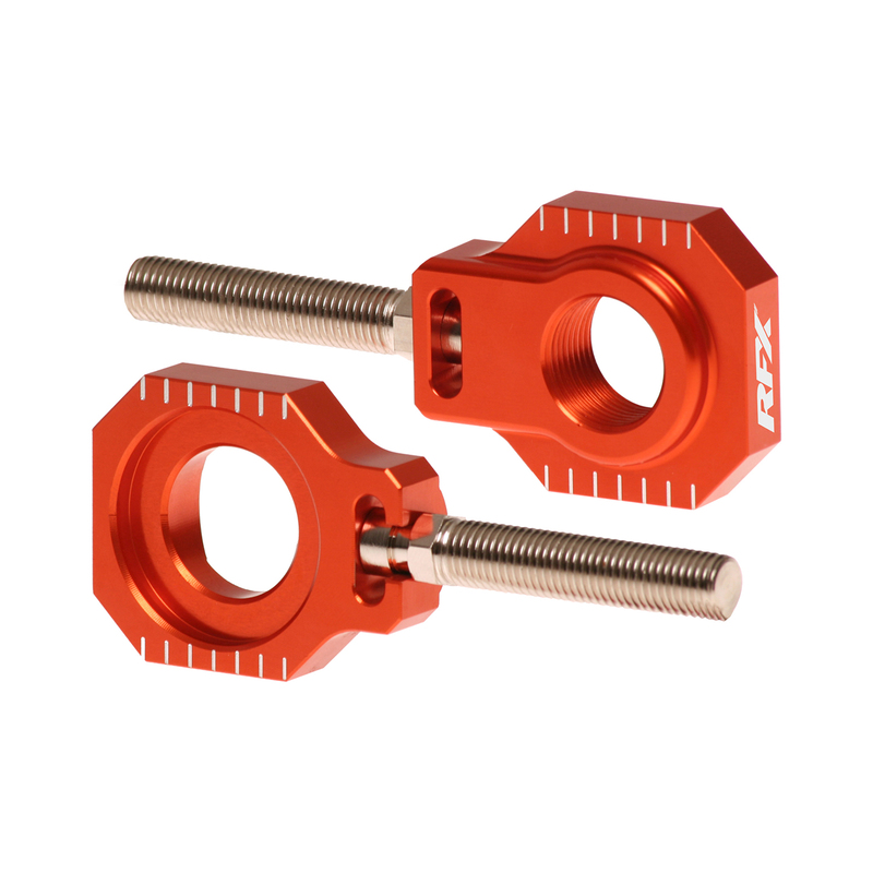 Rfx - Pro 2 Rear Axle Adjuster Blocks voor Pro Series Kettingspanners