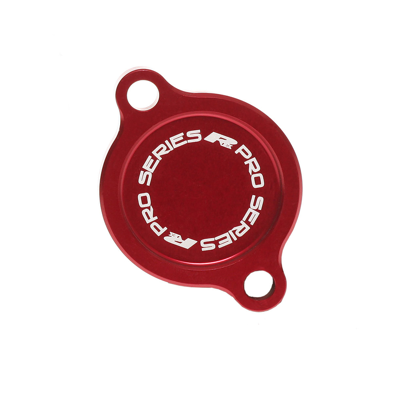 Rfx - Pro Oil Filter Cover Red