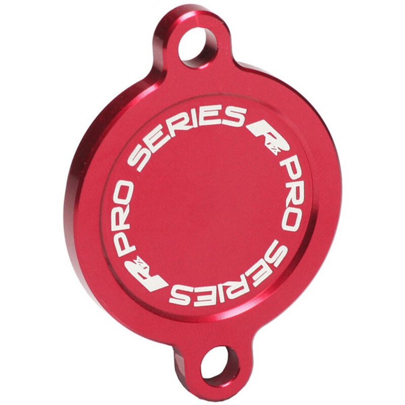 Rfx - Pro Oil Filter Cover, Red