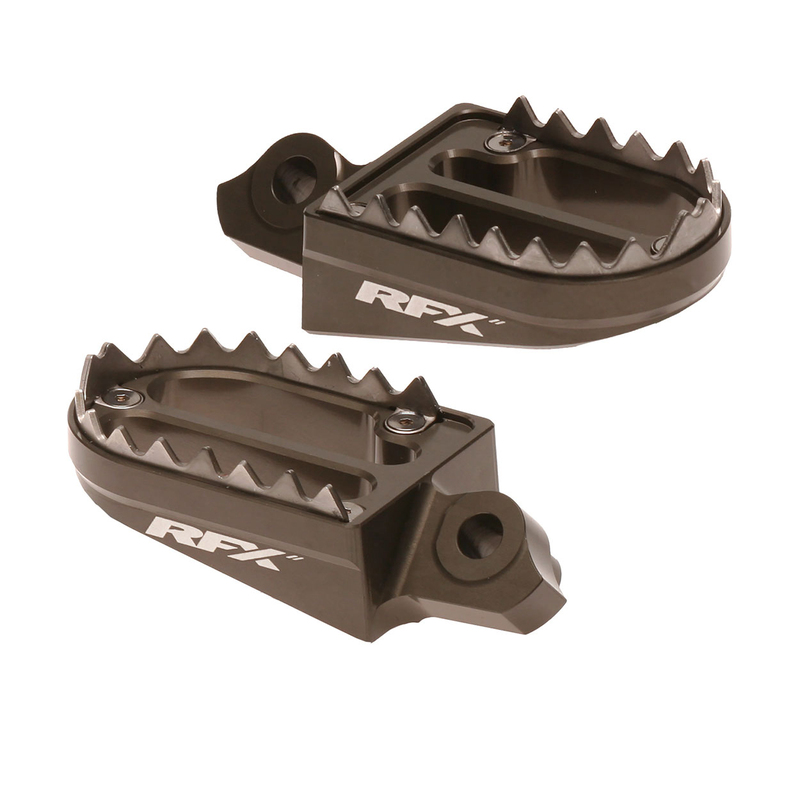 Rfx - Pro Shark Teeth Footrests Magnesium