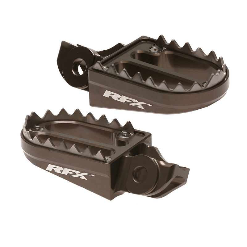 Rfx - Pro Shark Teeth Footrests Magnesium