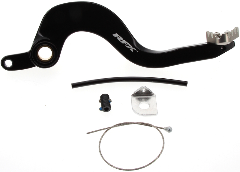 Rfx - Pro Solid-Tip Brake Pedal Titanium