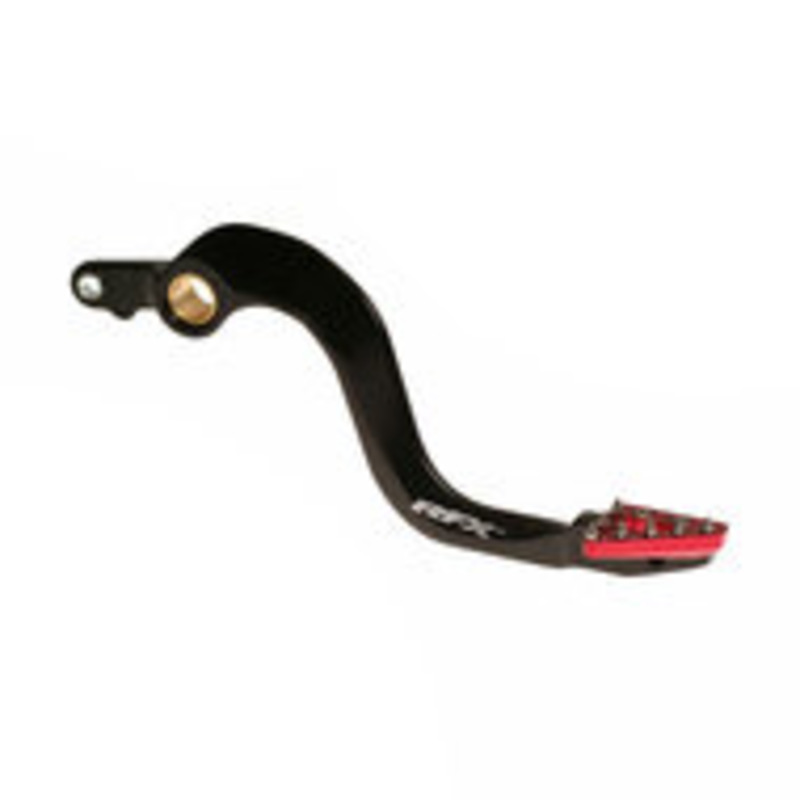 Rfx - Pro Flexi-Tip Brake Pedal, Red/Red