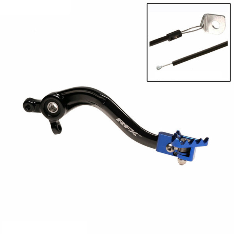 Rfx - Pro Flexi-Tip Brake Pedal Black/Blue