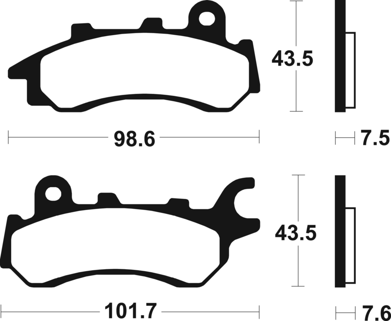Tecnium - Brake Pads Organic