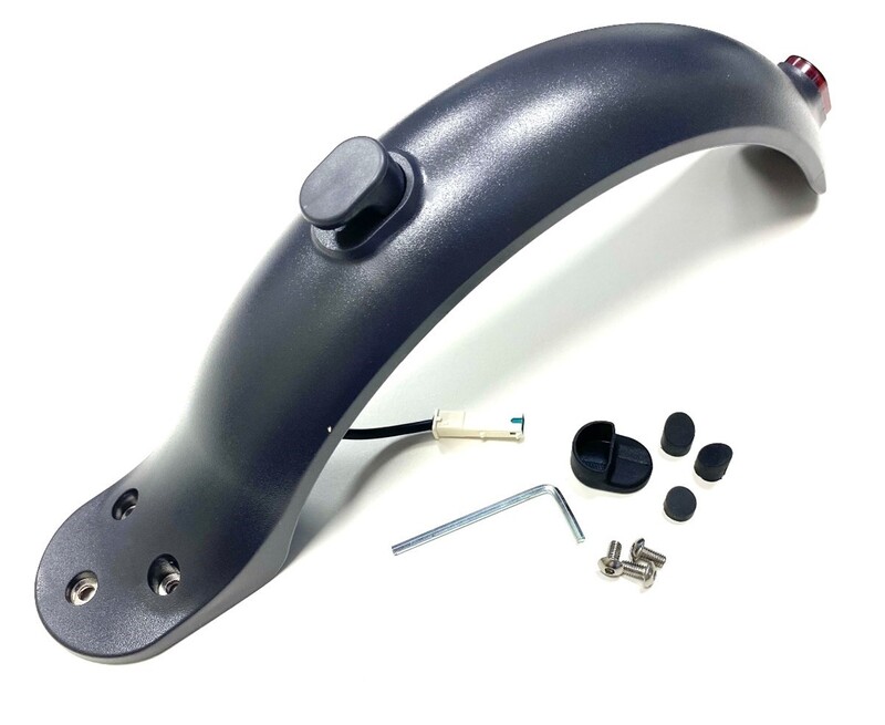 V Bike - E-Scooter Fender+Hook+Light Set Rear Full Set - Afbeelding 2