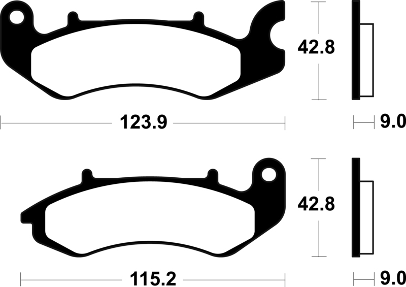 Tecnium - Brake Pads Organic