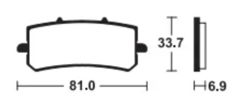 Tecnium - Brake Pads Sintered MTR462