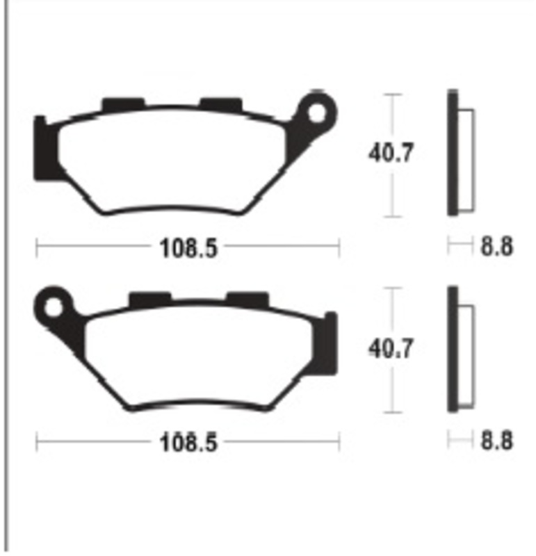 Tecnium - Brake Pads Sinter Metal
