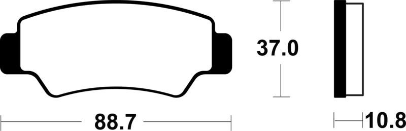 Tecnium - Brake Pads Sinter Metal voor MX/ATV