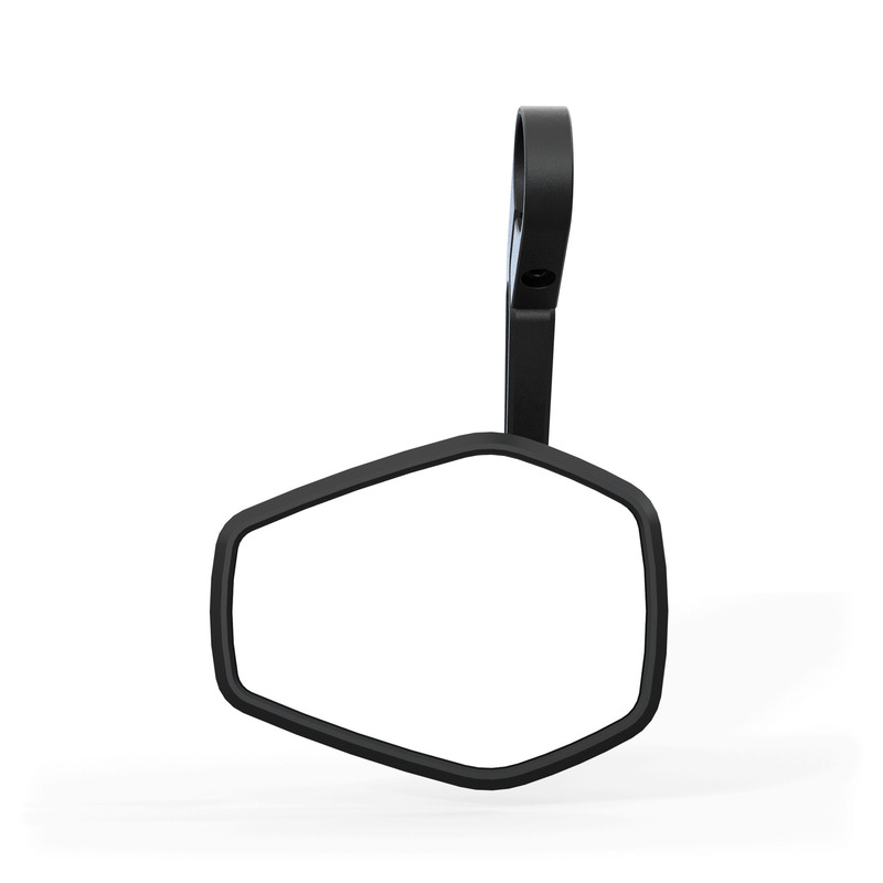 Highsider - Esagano-RS Bar End M. L., Blk/Sil voor Esagano-RS
