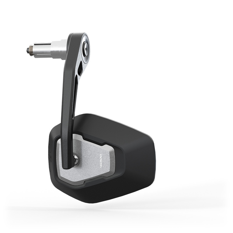 Highsider - Esagano-RS Evo Barend, Blk/Sil spiegel voor stuurtegengewichten Highsider pro Esagano-RS Evo