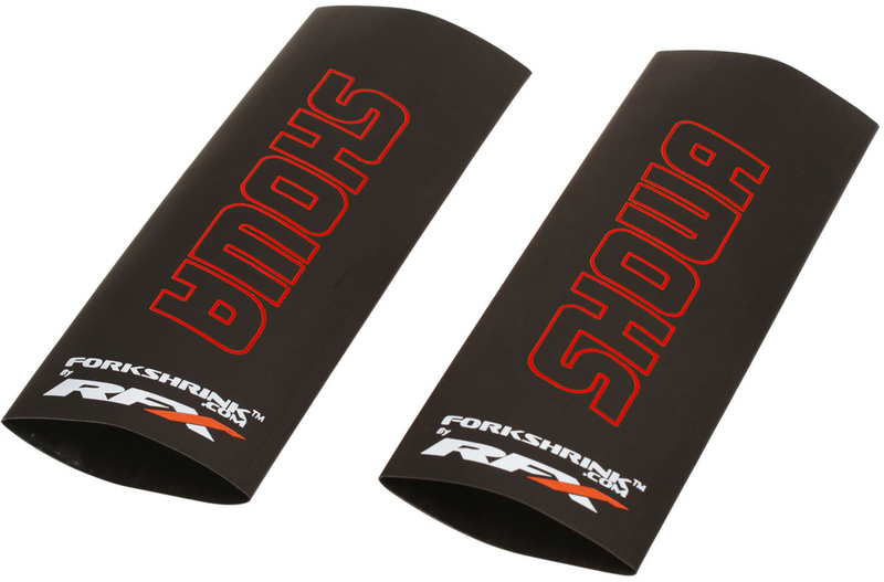 Rfx - Race Forkshrink Upper Fork Guard met Showa logo Rood