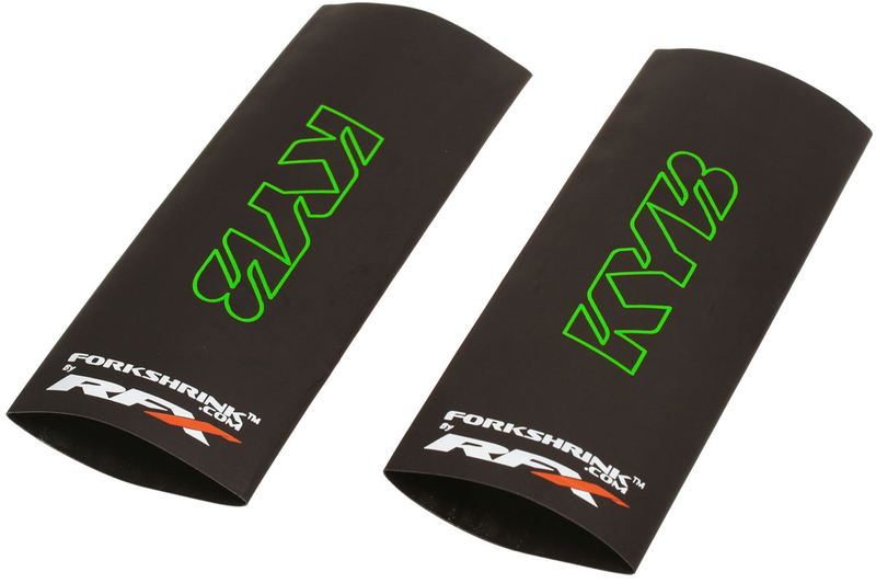 Rfx - Race Forkshrink Upper Fork Guard Groen met KYB-logo