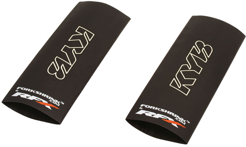 Rfx - Race Forkshrink Upper Fork Guard, Wit met KYB logo