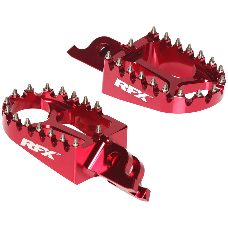 Rfx - Pro Footrests, Red