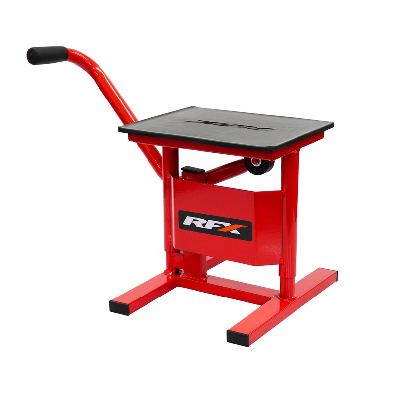 Rfx - Race Lift Up Bike Stand, Red voor RFX Pro Single Pillar H Lift Up Motorlift