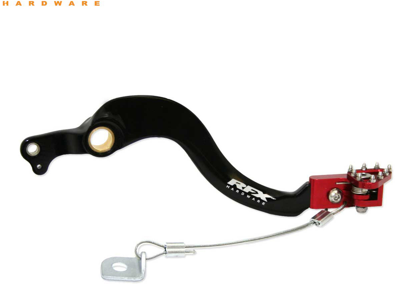 Rfx - Pro Flexi-Tip Brake Pedal, Red
