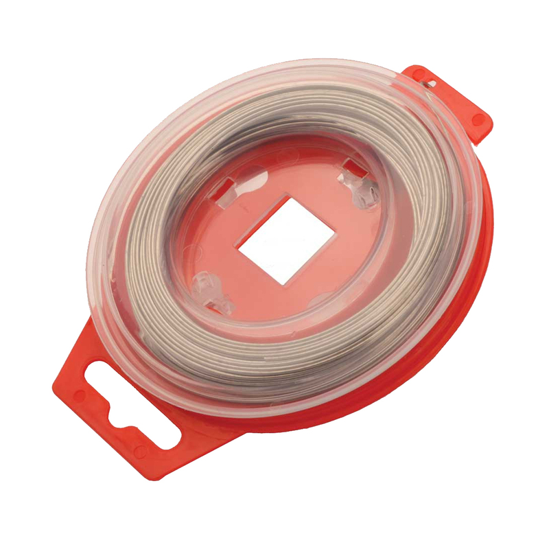Rfx - Race Safety Wire, Sil - Race Grip Veiligheidskabel voor Handvatten 0.8 mm x 30 m