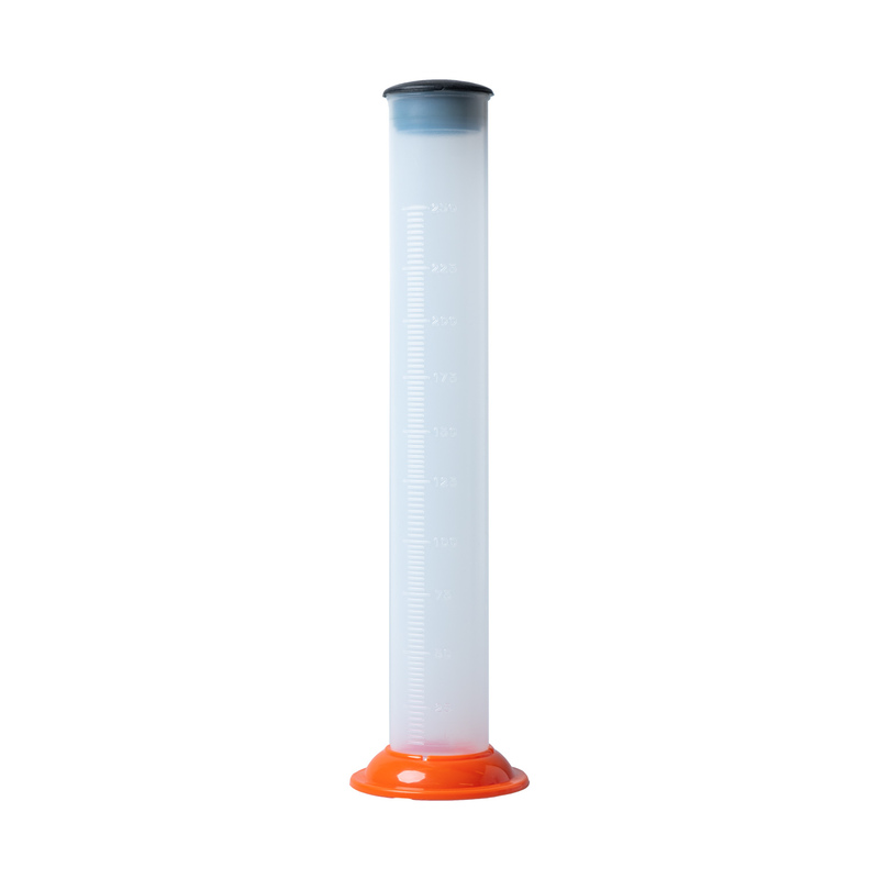 Rfx - Race Oil Measure Tube, Clr - Race Olie Fles met Dop 250 ml