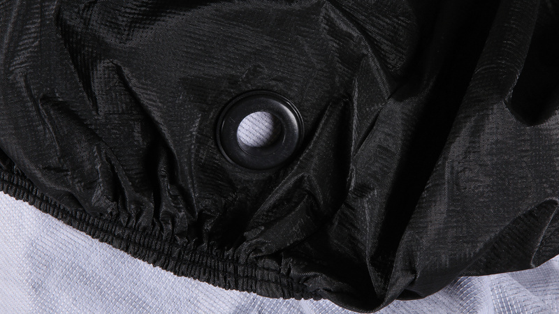 Vector - Cover Heavy Duty Outdoor Blk 2XL voor Motorfiets/Scooter met Topkoffer en Windscherm - Afbeelding 5