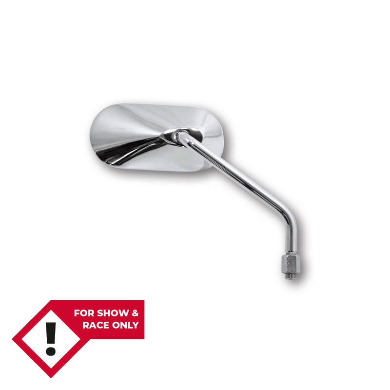 Highsider - Smart Mirror Agila Oval Chrome Right Not E-Approved
