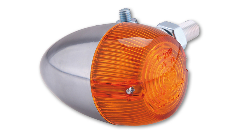 Highsider - Bullet Light 1 Flasher Alu Pol