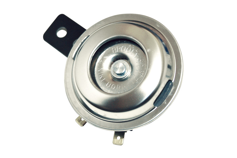 Highsider - Stainless Steel Horn, 12V, D72mm E-mark