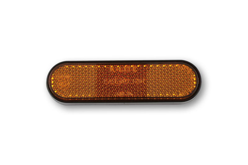 Highsider - Reflector Oval Adhesive 89x35.5mm Yellow Oval (1pc)