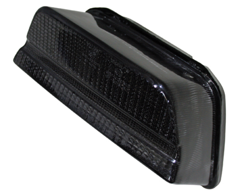 Highsider - LED Taillight Ttd, Zrx 1100/1200 97- Black Kawasaki Style E-Approved