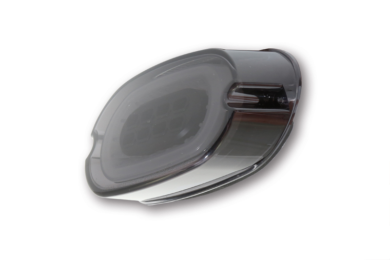 Highsider - Highs Led-Taillight Black Hd Style E-Approved (1Pc)