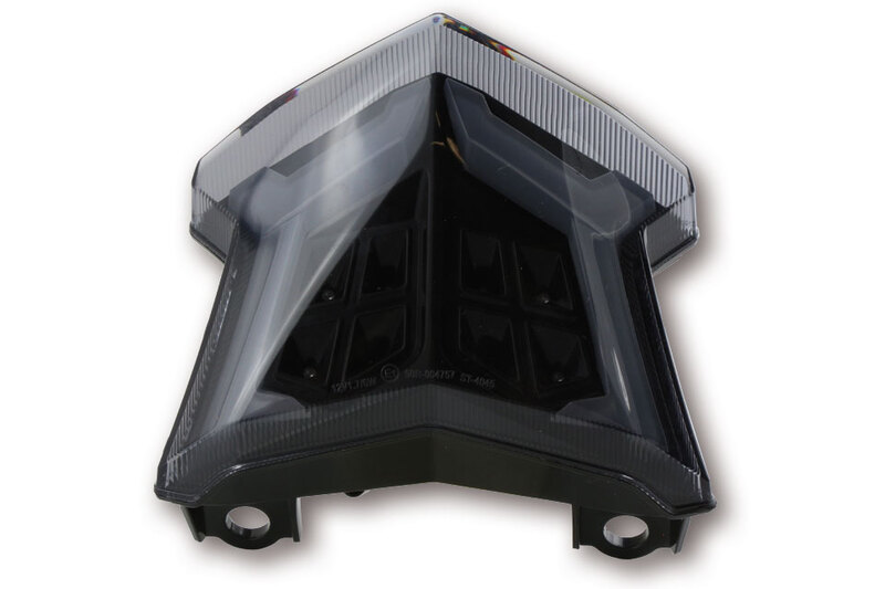 Highsider - Highs LED Taillight Kawasaki Style Black E-Approved